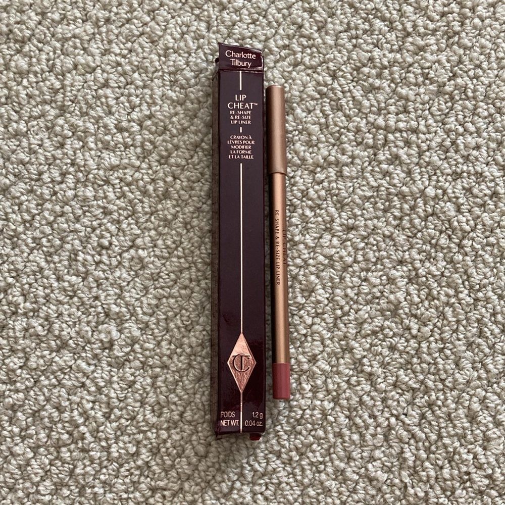 Charlotte Tilbury Lip Cheat Lip Liner Supersize Me Nude Red Like New Full Size